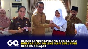 Kejari Tanjungpinang Sosialisasi Bahaya Judi Online dan Bullying di Kepada Pelajar