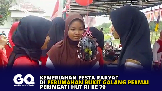 Kemeriahan Pesta Rakyat di Perumahan Bukit Galang Permai Peringati HUT RI ke 79