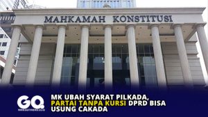 MK Ubah Syarat Pilkada, Partai Tanpa Kursi DPRD Bisa Usung Cakada