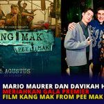 Mario Maurer dan Davikah Hoorne Meriahkan Gala Premier Film Kang Mak From Pee Mak di Jakarta