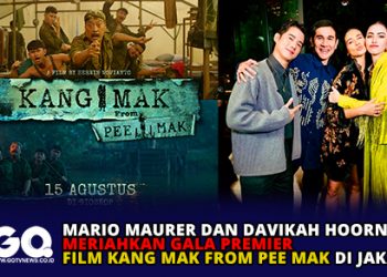 Mario Maurer dan Davikah Hoorne Meriahkan Gala Premier Film Kang Mak From Pee Mak di Jakarta