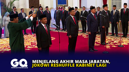 Menjelang Akhir Masa Jabatan, Jokowi Reshuffle Kabinet Lagi