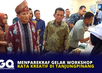 Menparekraf Gelar Workshop Kata Kreatif di Tanjungpinang