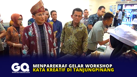 Menparekraf Gelar Workshop Kata Kreatif di Tanjungpinang