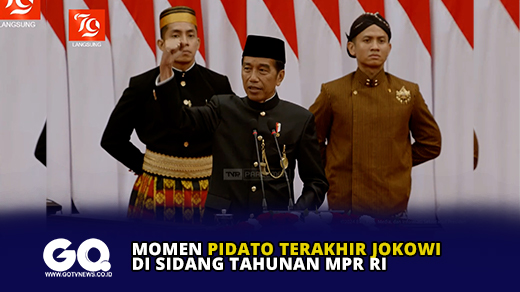 Momen Pidato Terakhir Jokowi di Sidang Tahunan MPR RI