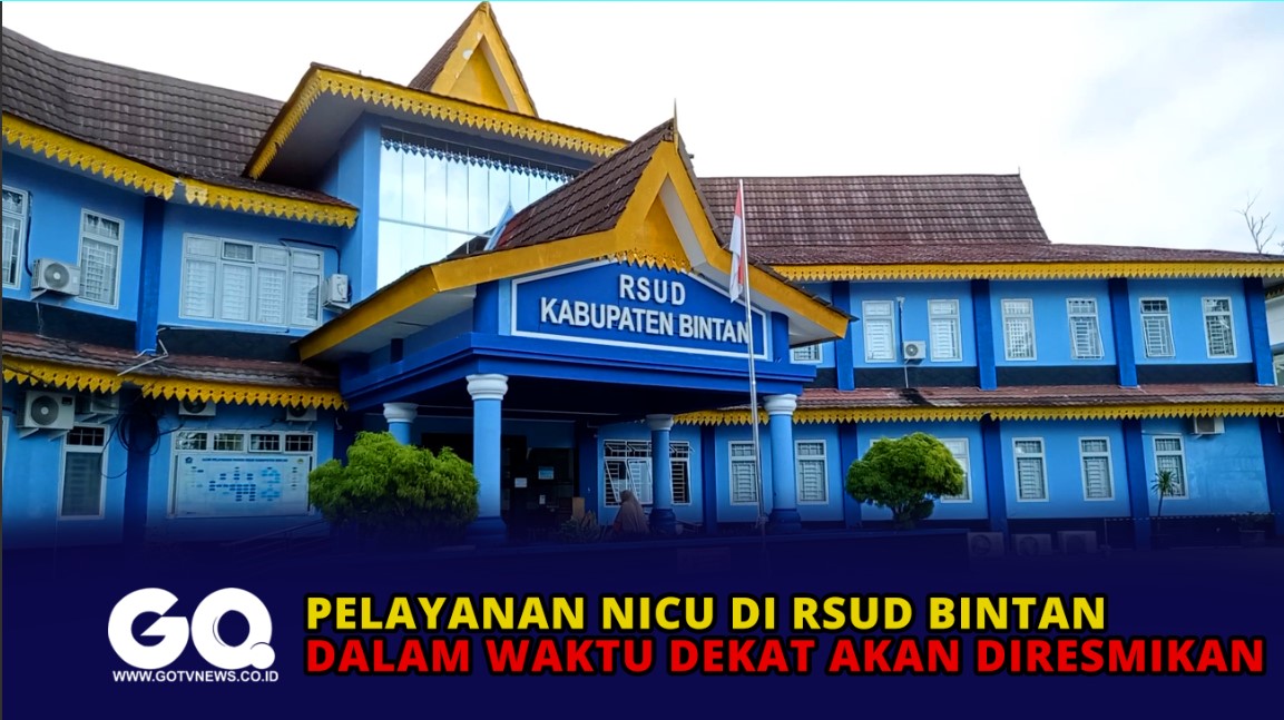 Pelayanan NICU di RSUD Bintan Dalam Waktu Dekat Akan Diresmikan. Foto: gotvnews/mhd.