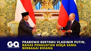 Prabowo Bertemu Vladimir Putin, Bahas Penguatan Kerja Sama Berbagai Bidang
