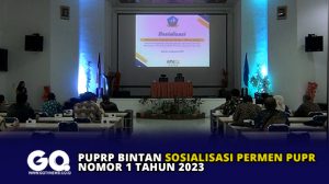 PUPRP Bintan Sosialisasi Permen PUPR Nomor 1 Tahun 2023