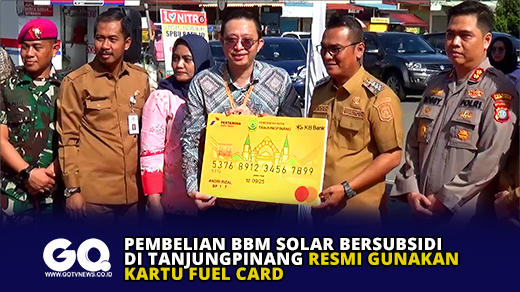 Pembelian BBM Solar Bersubsidi di Tanjungpinang Resmi Gunakan Kartu Fuel Card