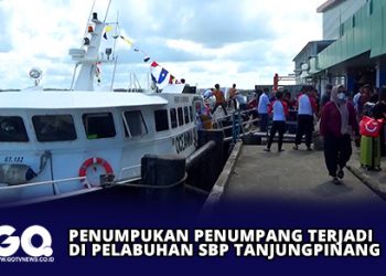 Penumpukan Penumpang Terjadi di Pelabuhan SBP Tanjungpinang