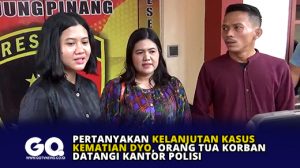 Pertanyakan Kelanjutan Kasus Kematian Dyo, Orang Tua Korban Datangi Kantor Polisi