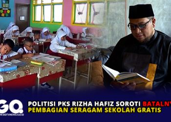 Politisi PKS Rizha Hafiz Soroti Batalnya Pembagian Seragam Sekolah Gratis