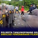 Polresta Tanjungpinang Gelar Simulasi Pengamanan Pilkada 2024