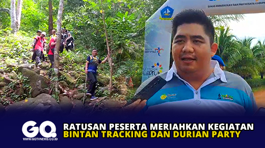Ratusan Peserta Meriahkan Kegiatan Bintan Tracking dan Durian Party