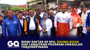 Resmi Daftar ke KPU, Rahma-Rizha Siap Lanjutkan Program Unggulan Tanjungpinang
