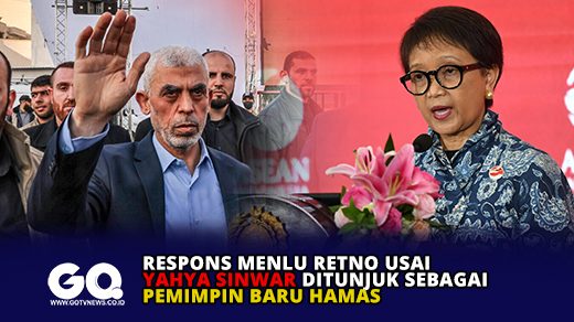 Respons Menlu Retno Usai Yahya Sinwar Ditunjuk Sebagai Pemimpin Baru Hamas