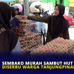 Sembako Murah Sambut HUT RI ke 79 Diserbu Warga Tanjungpinang