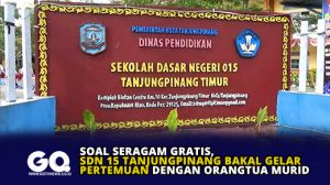 Soal Seragam Gratis, SDN 15 Tanjungpinang Bakal Gelar Pertemuan dengan Orangtua Murid