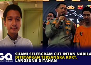 Suami Selebgram Cut Intan Nabila Ditetapkan Tersangka KDRT, Langsung Ditahan