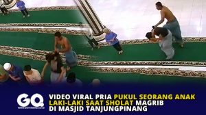 Video Viral Pria Pukul Seorang Anak Laki-Laki Saat Sholat Magrib di Masjid Tanjungpinang