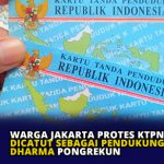Warga Jakarta Protes KTPnya Dicatut sebagai Pendukung Dharma Pongrekun