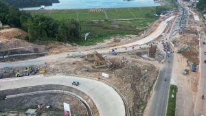 Progres Pembangunan Fly Over Sei Ladi Batam Capai 45 Persen