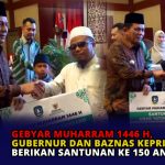 Gebyar Muharam 1446 H, Gubernur dan Baznas Kepri Berikan Santunan ke 150 Anak Yatim