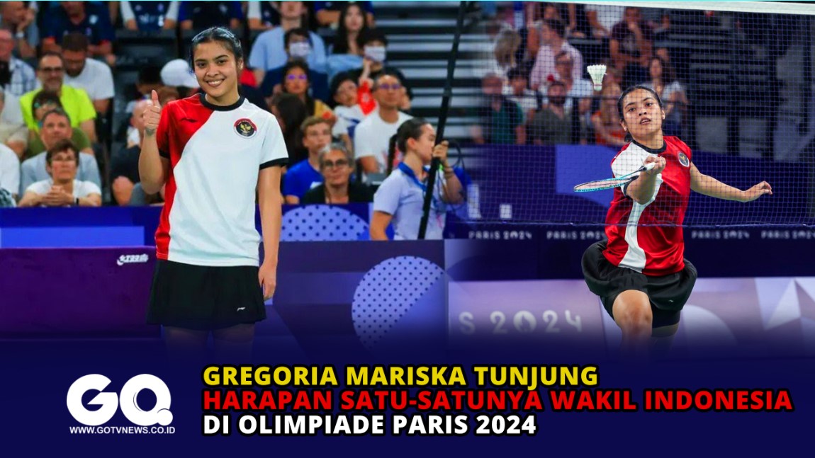 Gregoria Mariska Tunjung Harapan Satu-Satunya Wakil Indonesia di Olimpiade Paris 2024. Foto: Kolase gotvnews/frh.