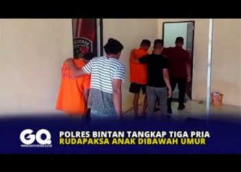 Polres Bintan Tangkap Tiga Pria Rudapaksa Anak Dibawah Umur
