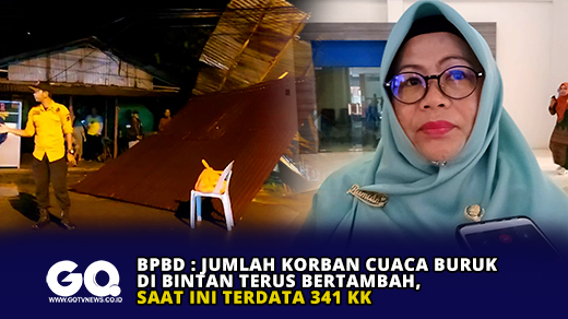BPBD : Jumlah Korban Cuaca Buruk di Bintan Terus Bertambah, Saat Ini Terdata 341 KK