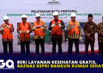 Beri Layanan Kesehatan Gratis, Baznas Kepri Bangun Rumah Sehat
