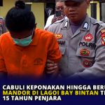 Cabuli Keponakan Hingga Berulang Kali, Mandor di Lagoi Bay Bintan Terancam 15 Tahun Penjara