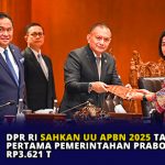 DPR RI Sahkan UU APBN 2025 Tahun Pertama Pemerintahan Prabowo Rp3.621 T
