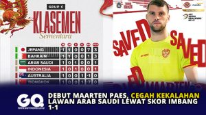 Debut Maarten Paes, Cegah Kekalahan Lawan Arab Saudi Lewat Skor Imbang 1-1