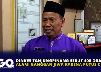 Dinkes Tanjungpinang Sebut 400 Orang Alami Ganggan Jiwa Karena Putus Cinta