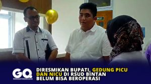 Diresmikan Bupati, Gedung PICU dan NICU di RSUD Bintan Belum Bisa Beroperasi