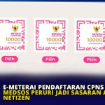 E-meterai Pendaftaran CPNS 2024 Eror, Medsos Peruri Jadi Sasaran Amukan Netizen