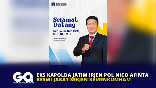 Eks Kapolda Jatim Irjen Pol Nico Afinta Resmi Jabat Sekjen Kemenkumham