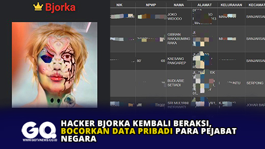 Hacker Bjorka Kembali Beraksi, Bocorkan Data Pribadi Para Pejabat Negara
