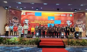 KPU Bintan Deklarasi Kampanye Pemilu Damai