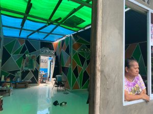 Belum Ada Bantuan, Korban Angin Kencang di Bukit Cermin Masih Gunakan Atap Terpal