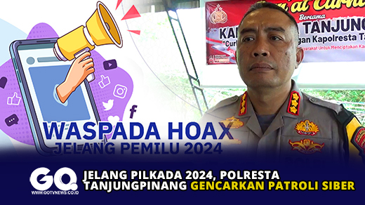 Jelang Pilkada 2024, Polresta Tanjungpinang Gencarkan Patroli Siber