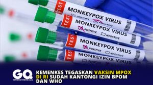 Kemenkes Tegaskan Vaksin Mpox di RI Sudah Kantongi Izin BPOM dan WHO