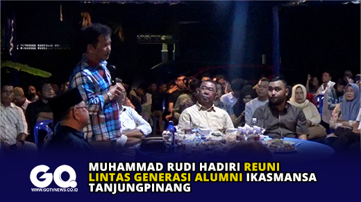 Muhammad Rudi Hadiri Reuni Lintas Generasi Alumni IKASMANSA Tanjungpinang
