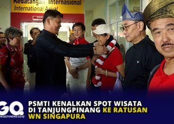 PSMTI Kenalkan Spot Wisata di Tanjungpinang ke Ratusan WN Singapura