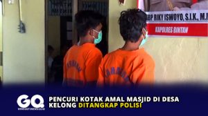Pencuri Kotak Amal Masjid di Desa Kelong Ditangkap Polisi