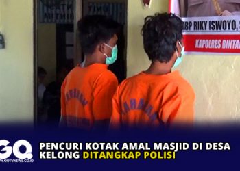 Pencuri Kotak Amal Masjid di Desa Kelong Ditangkap Polisi