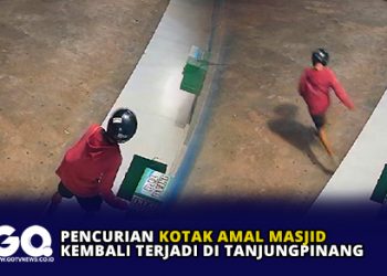 Pencurian Kotak Amal Masjid Kembali Terjadi di Tanjungpinang