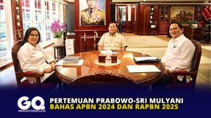 Pertemuan Prabowo-Sri Mulyani Bahas APBN 2024 dan RAPBN 2025