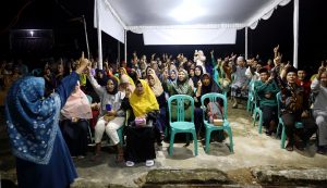 Hari Pertama Kampanye, Rahma-Rizha Hafiz Andalkan Kampanye Tatap Muka